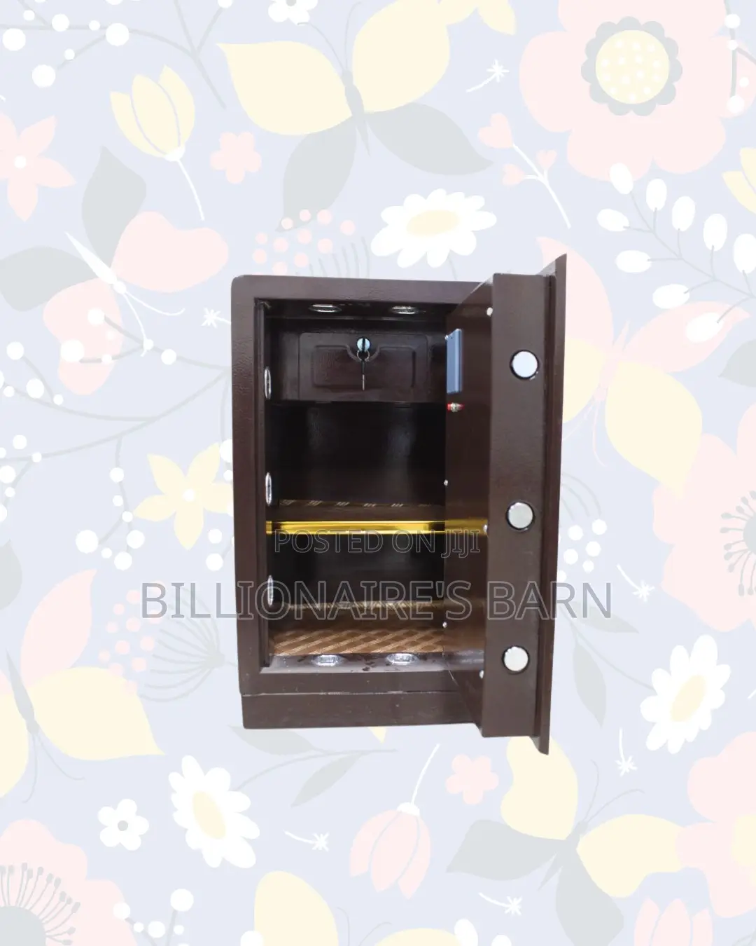 Fireproof Biometric Steel Safe | Quick Access, Large Capacity Storage