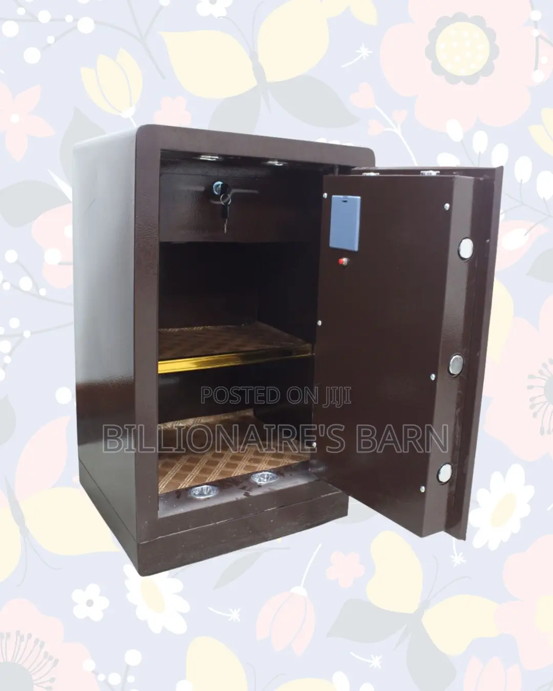 Fireproof Biometric Steel Safe | Quick Access, Large Capacity Storage