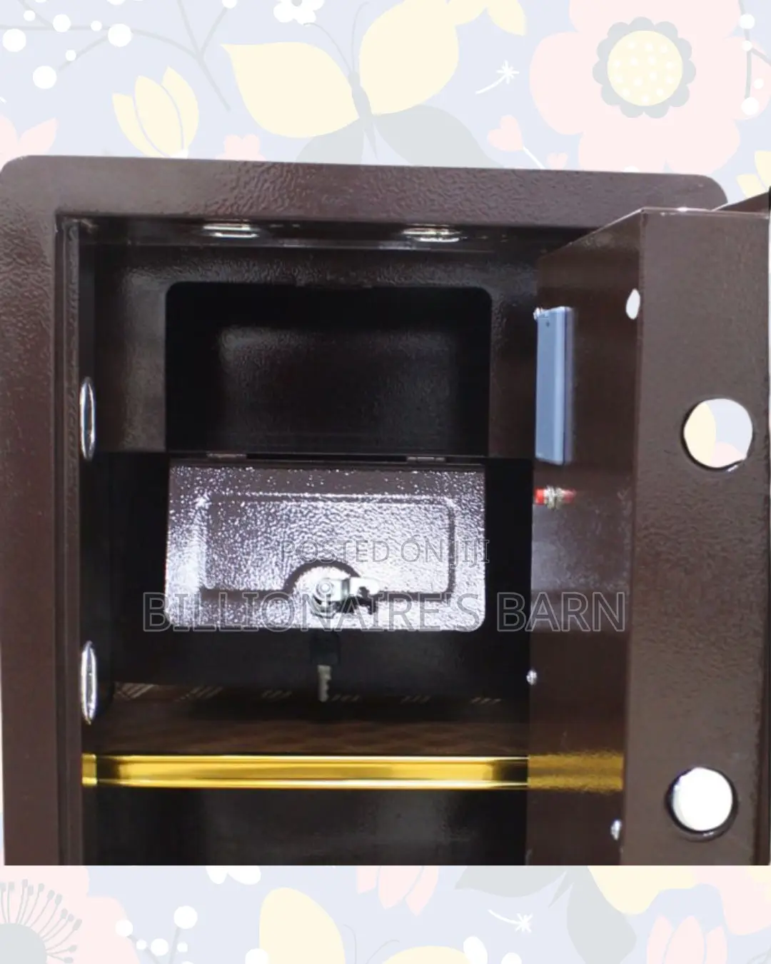 Fireproof Biometric Steel Safe | Quick Access, Large Capacity Storage
