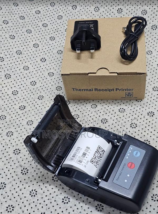 P58 Quality 58mm Bluetooth Thermal Receipt Printer - main view