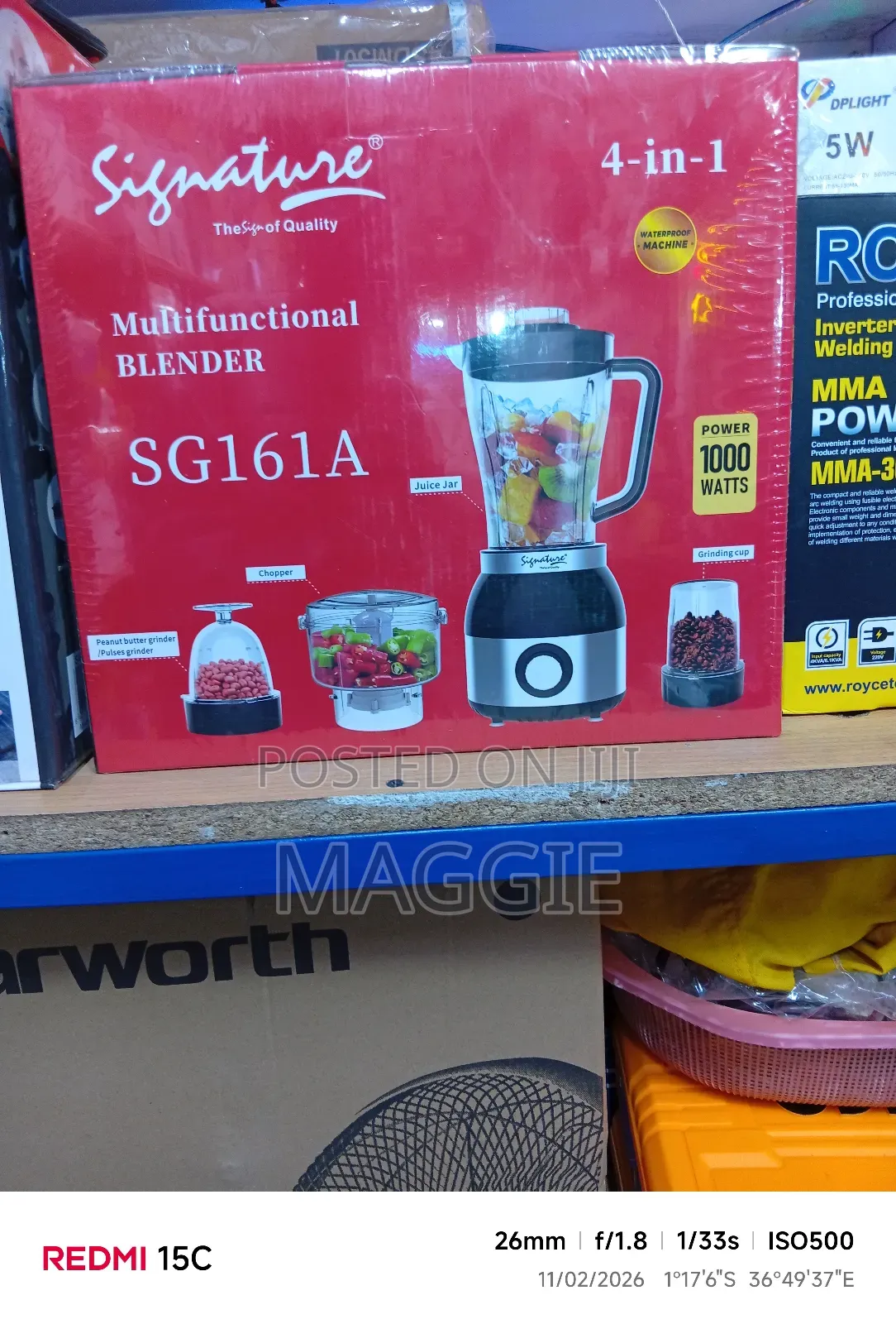 Signature Professional Blender Sg-bl13pp