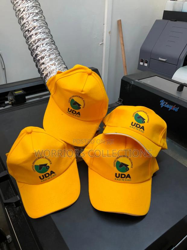 Yellow Branded Caps - thumbnail 2