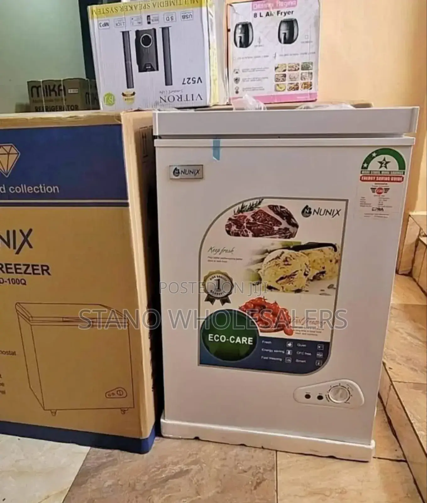 Pay on Delivery Nunix 100 Litres Freezer ( Warranty