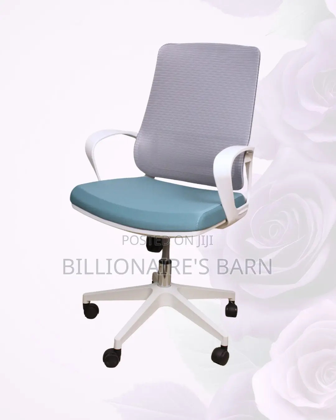 Mid-Back Mesh Task Chair for Work•Stable Base, Breathable Mesh Airflow