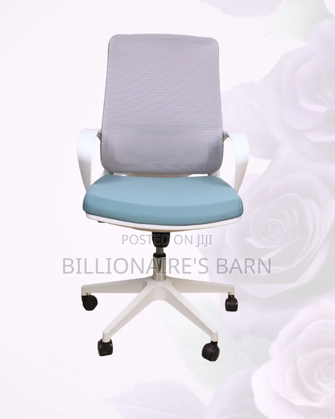 Mid-Back Mesh Task Chair for Work•Stable Base, Breathable Mesh Airflow