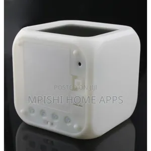 Color Changing Cube Led Alarm Clock