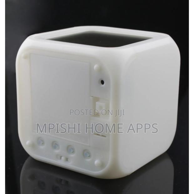 Color Changing Cube Led Alarm Clock - thumbnail 5
