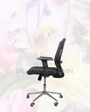 Barn Origin Mid-Back Chair Chrome Base — Support That Lasts
