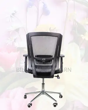 Barn Origin Mid-Back Chair Chrome Base — Support That Lasts