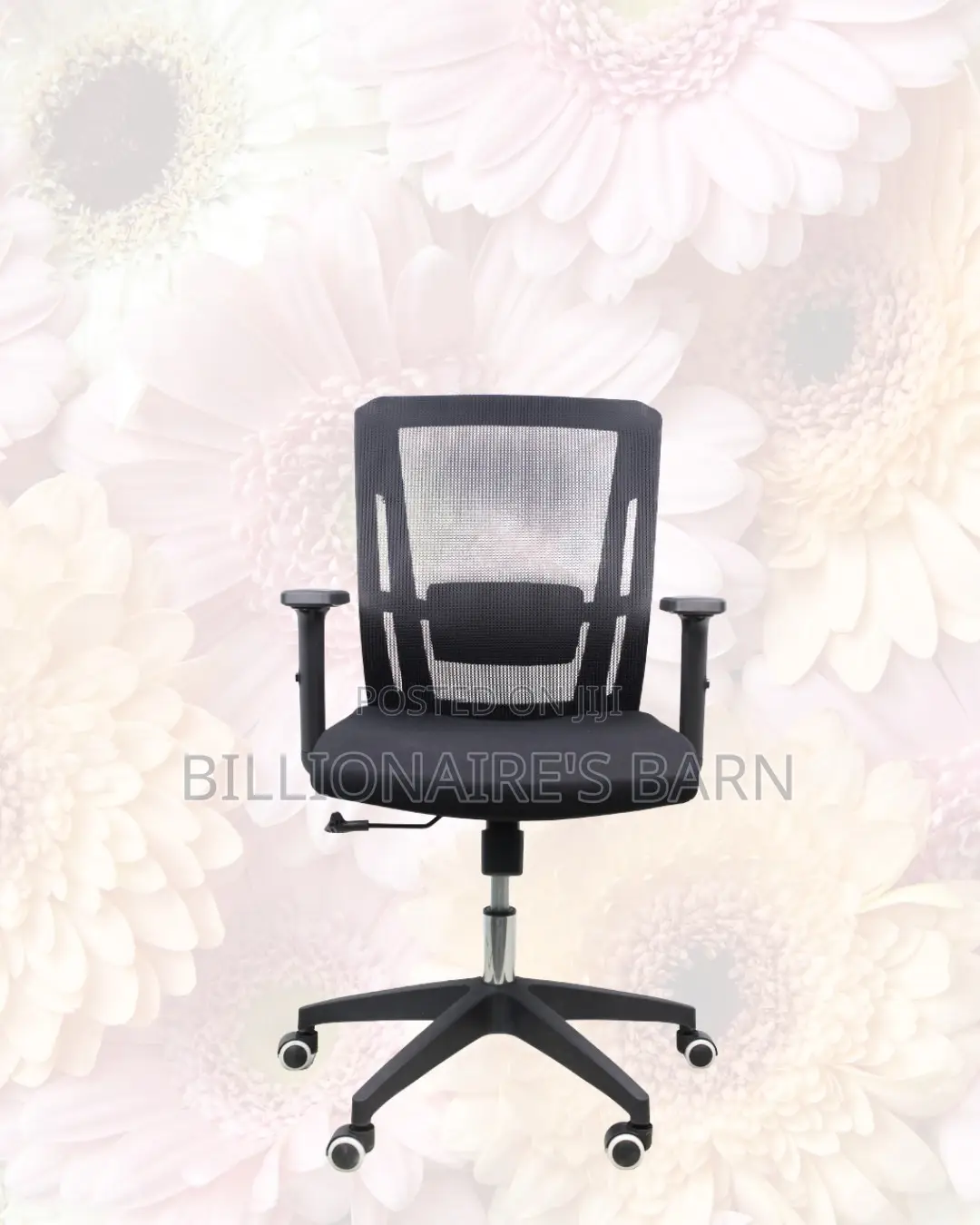 Barn Origin Mid-Back Office Chair • Neat Professional Look, Durable