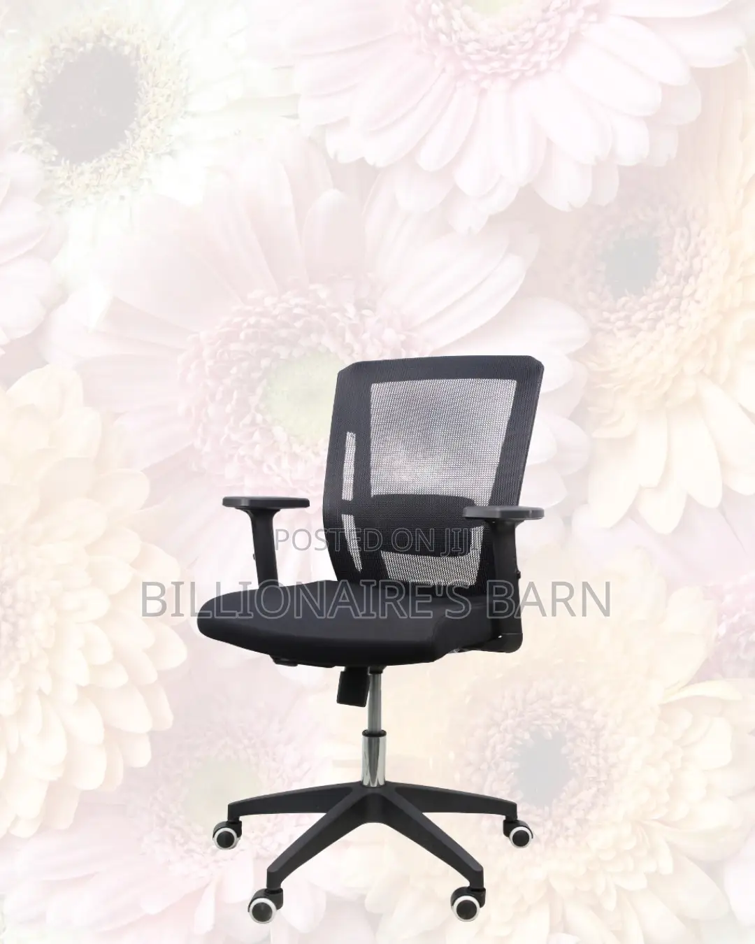 Barn Origin Mid-Back Office Chair • Neat Professional Look, Durable