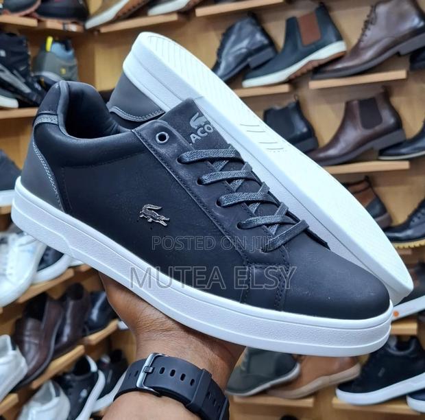 Black Pure Lacoste Sneakers - thumbnail 2