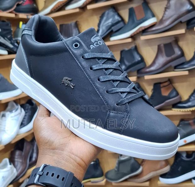 Black Pure Lacoste Sneakers - thumbnail 3