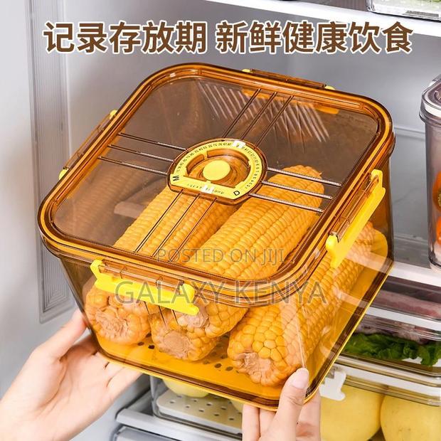 3pcs \ Set Stackable Multipurpose Food Storage Containers Organizers - thumbnail 9