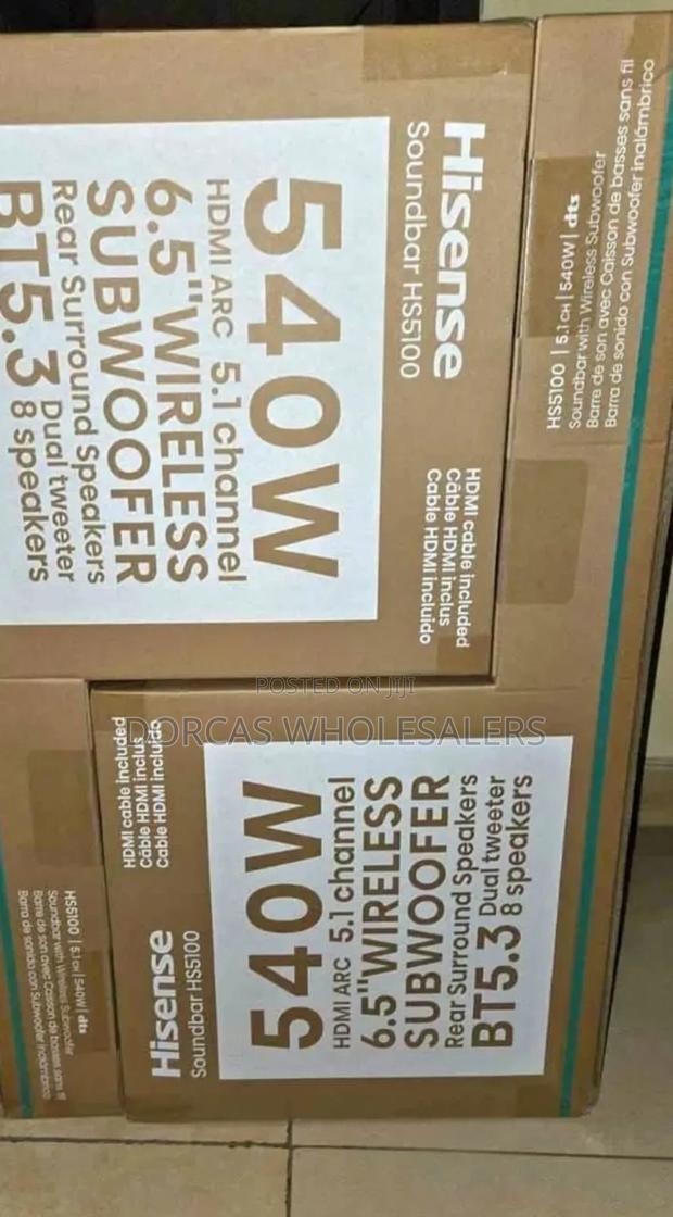 540 Watts Hisense Soundbar Subwoofer - main view