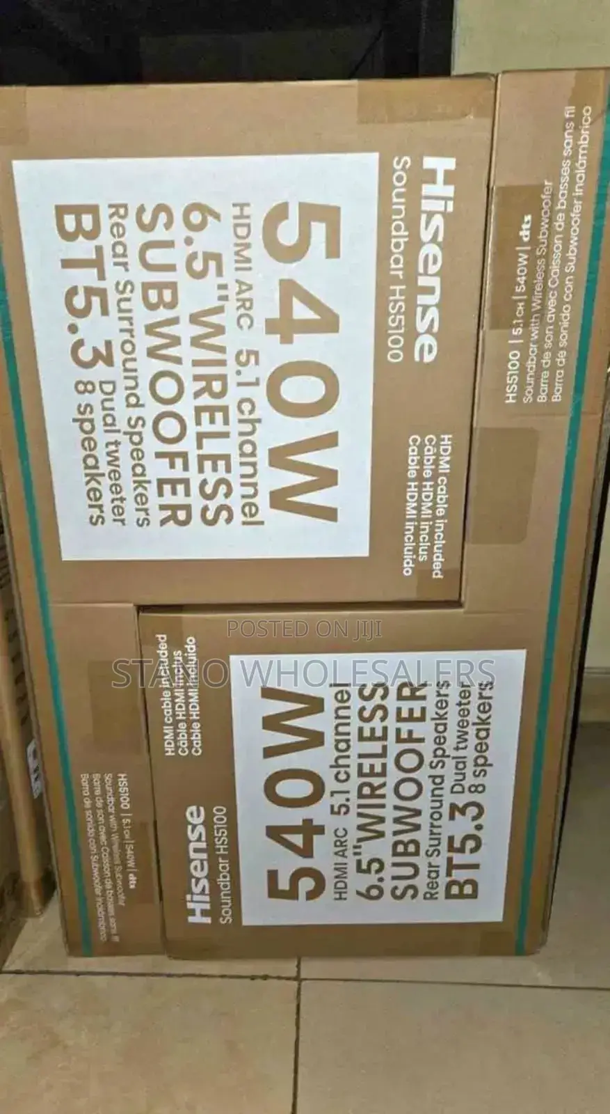 540 Watts Hisense Soundbar St/43