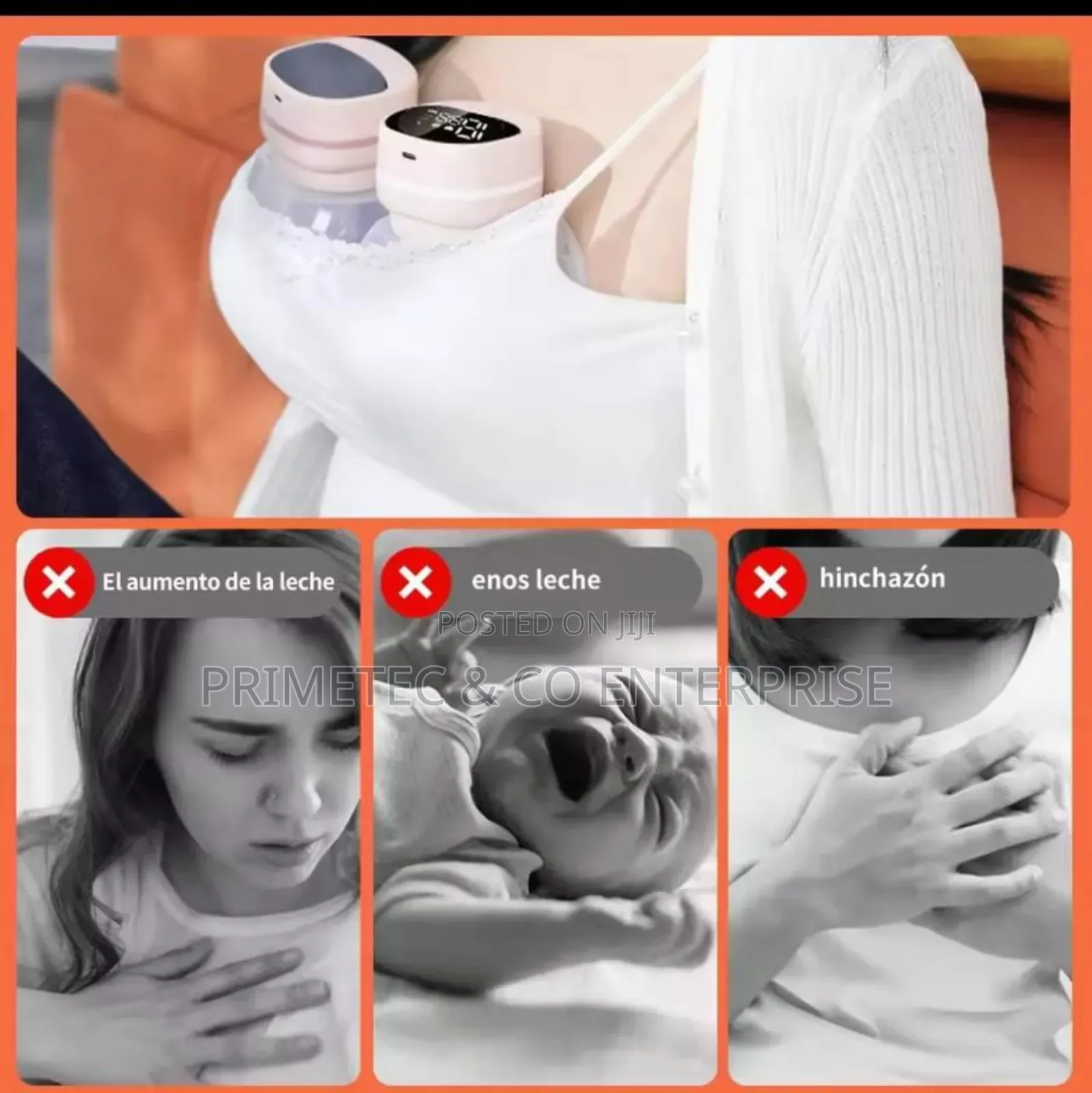 Portable Hands Free Wearable Breast