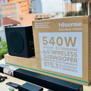 6.5 Wireless Subwoofer 540 Watts Hisense Soundbar Subwoofer