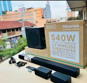 Pay on Delivery. 540 Watts Hisense Wireless 6.5subwoofer