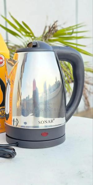 Sonar Stainless Steel Electric Kettle. - thumbnail 2