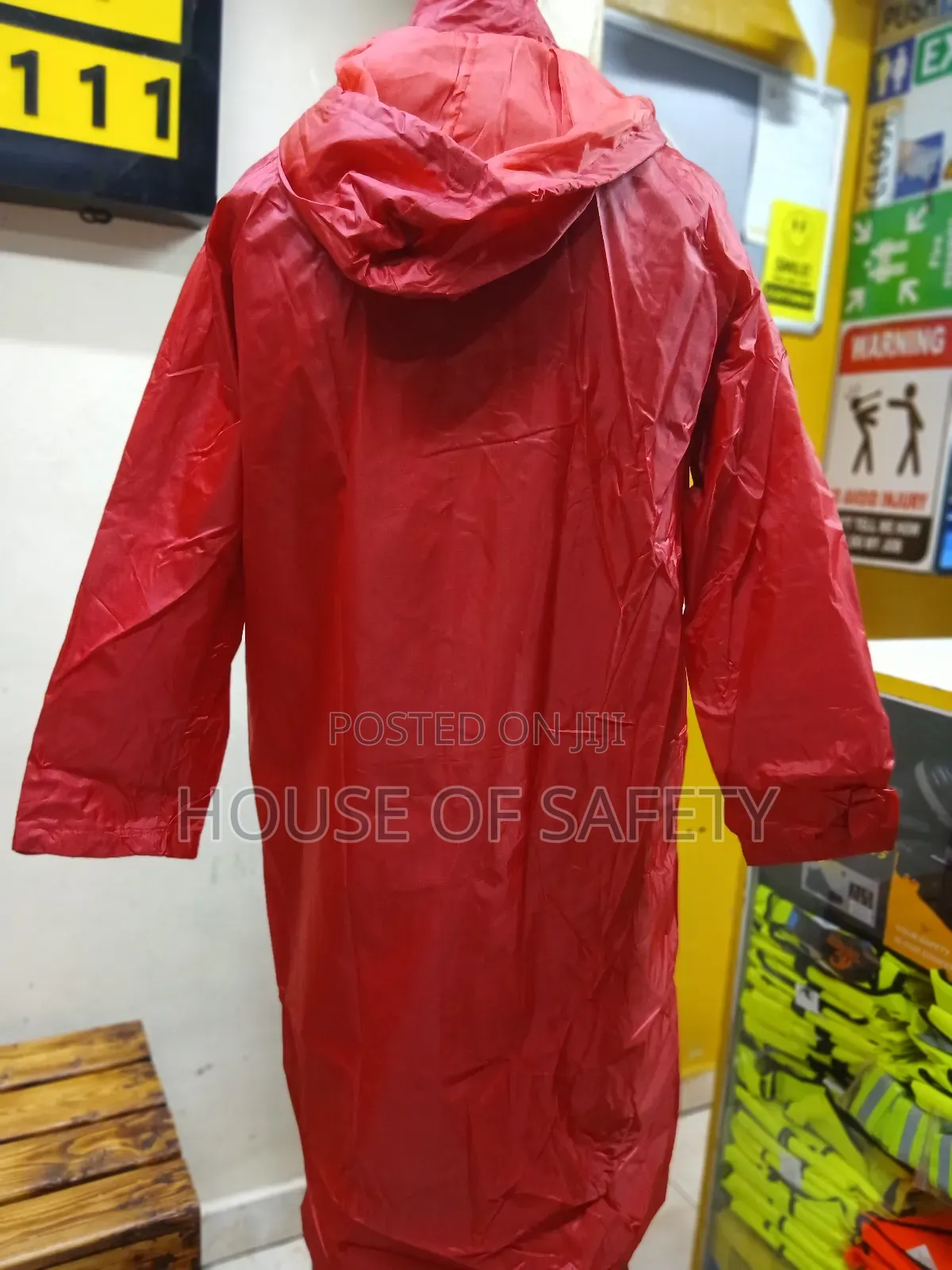 Tapered Waits for Better Fit Rain Coats