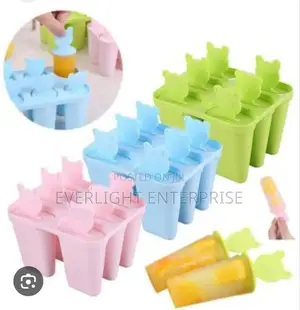 6slot Ice Cream Mold Reusable Popsicle Mold