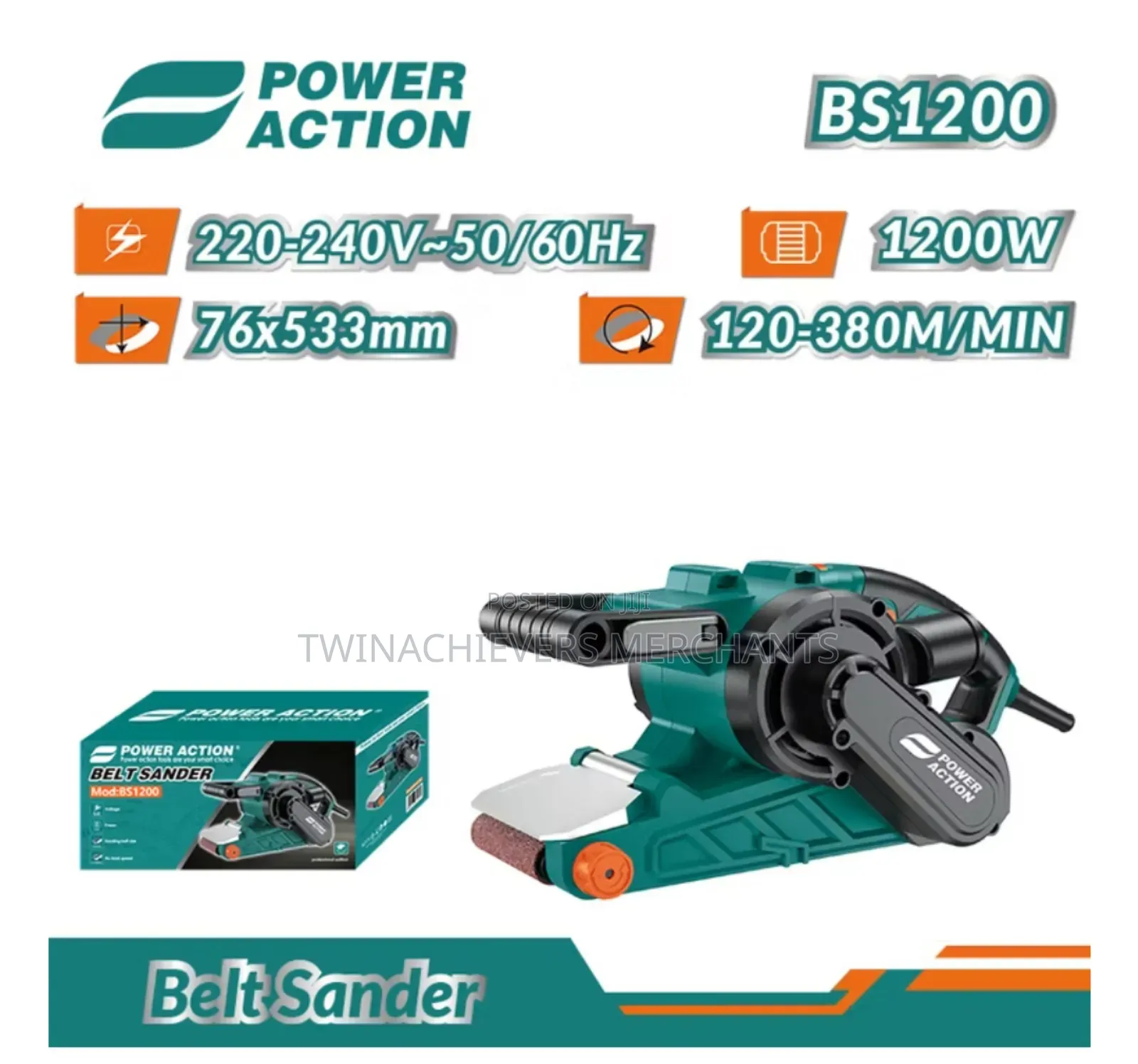 1200w Electric Belt Sander