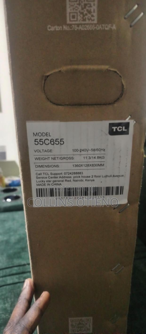 TCL 55′′ 55c655 Qled Pro Uhd Google Tv - thumbnail 5