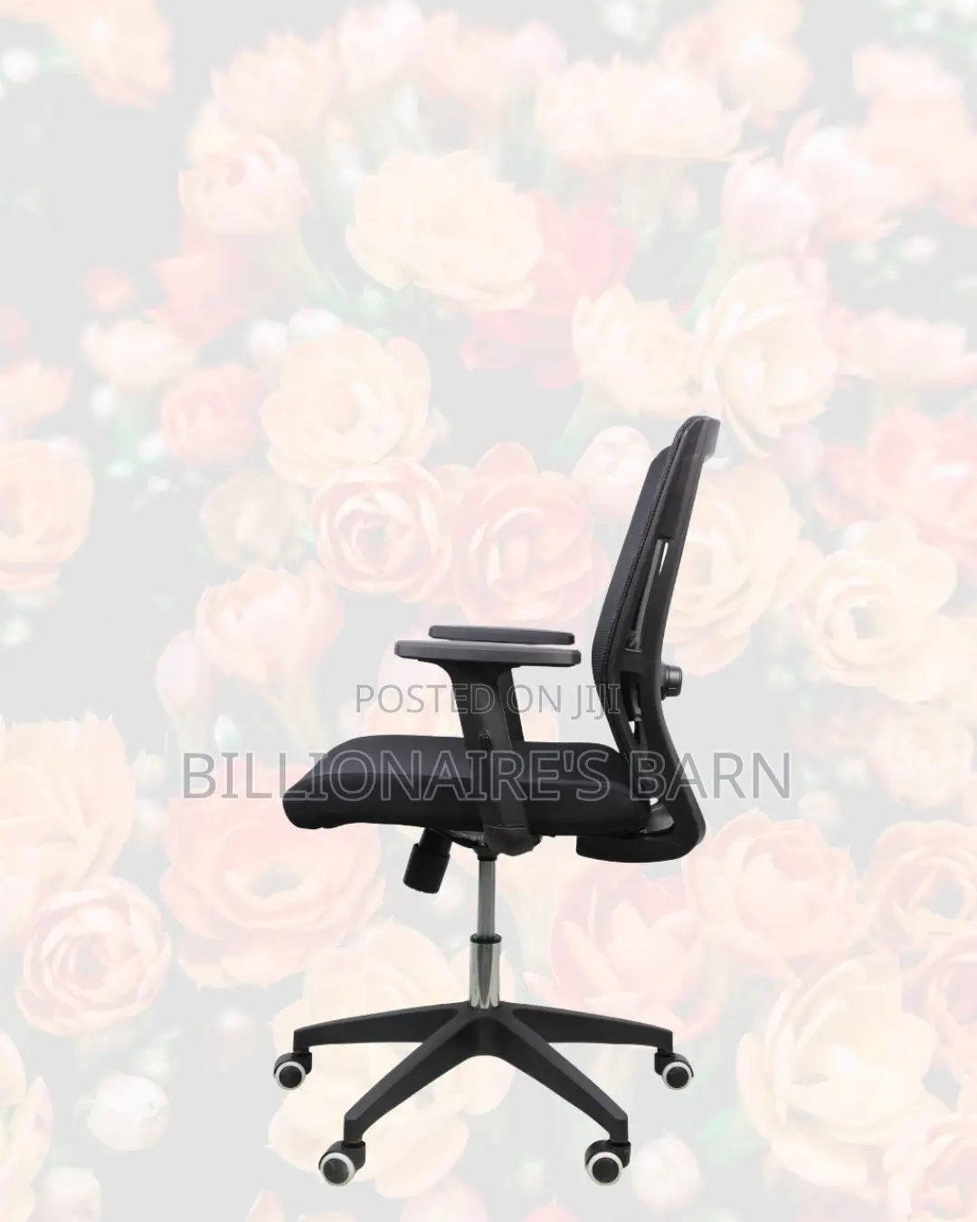 Barn Origin Mid-Back Chair | Posture Support, Durable Nylon Base