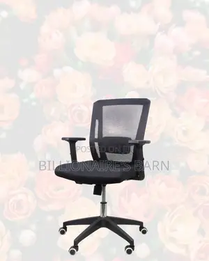 Barn Origin Mid-Back Chair | Posture Support, Durable Nylon Base