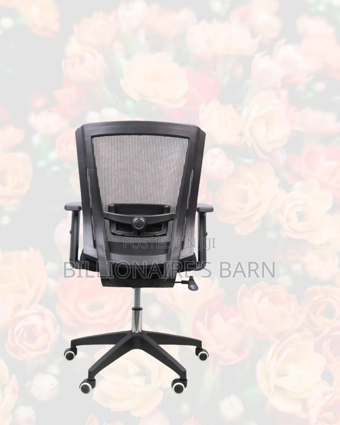 Barn Origin Mid-Back Chair | Posture Support, Durable Nylon Base