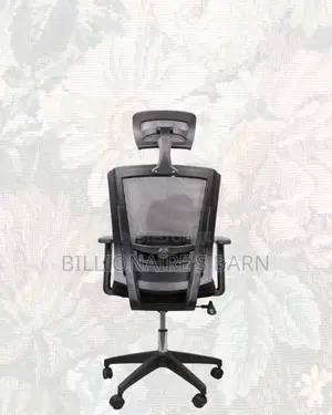 Black Ergonomic Office Chair for Work • Breathable Mesh Airflow