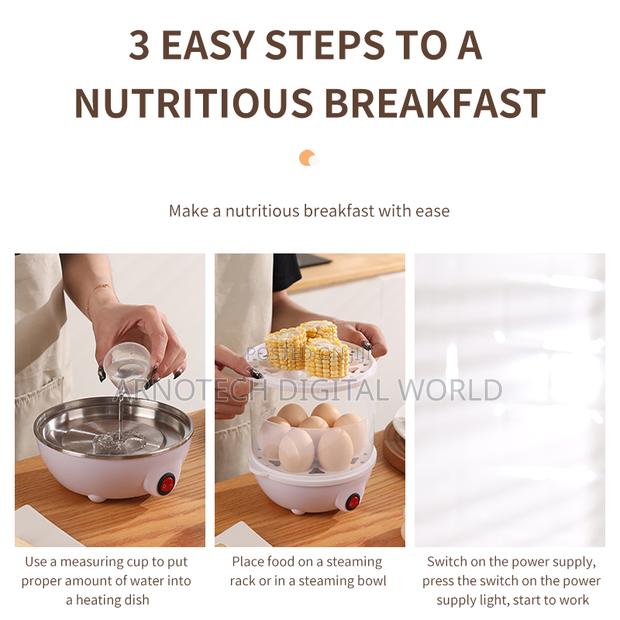 Electric Rapid Egg Boiler Egg Cooker - thumbnail 3