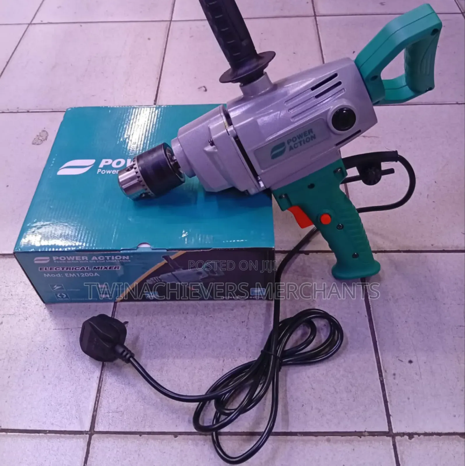 1200w Slow Speed Drill 16mm Chuck