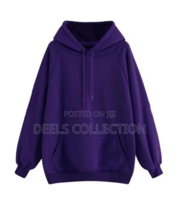 Unisex Plain Hoodies - thumbnail 4