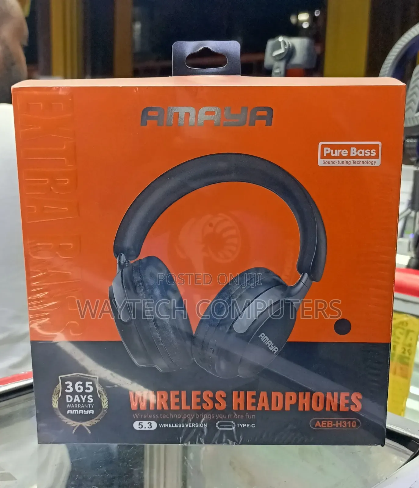 Amaya Pure Bass Wireless Headphones