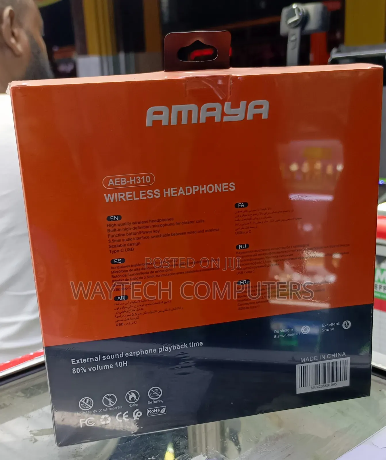 Amaya Pure Bass Wireless Headphones