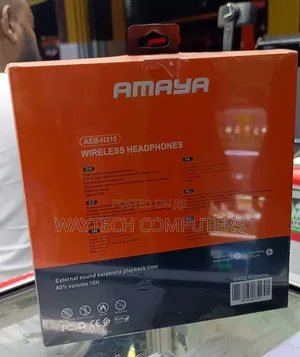 Amaya Pure Bass Wireless Headphones