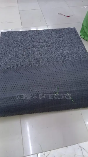 Grey Thick Anti Slippery Mats Spaghetti Environmental Friendly App