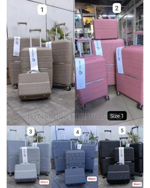 Fashion 4 in 1 Unbreakble Laxurious Rubber Suitcase Travel Bag