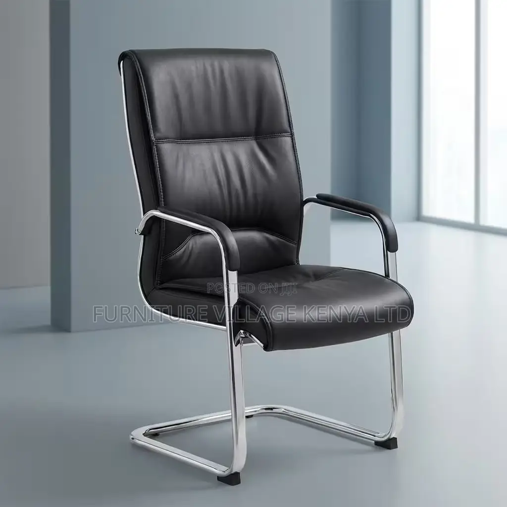 Office Chair; Executive Leather Visitor Office Seat