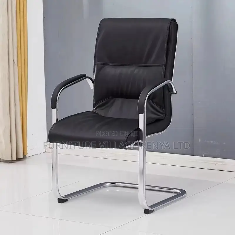 Office Chair; Executive Leather Visitor Office Seat