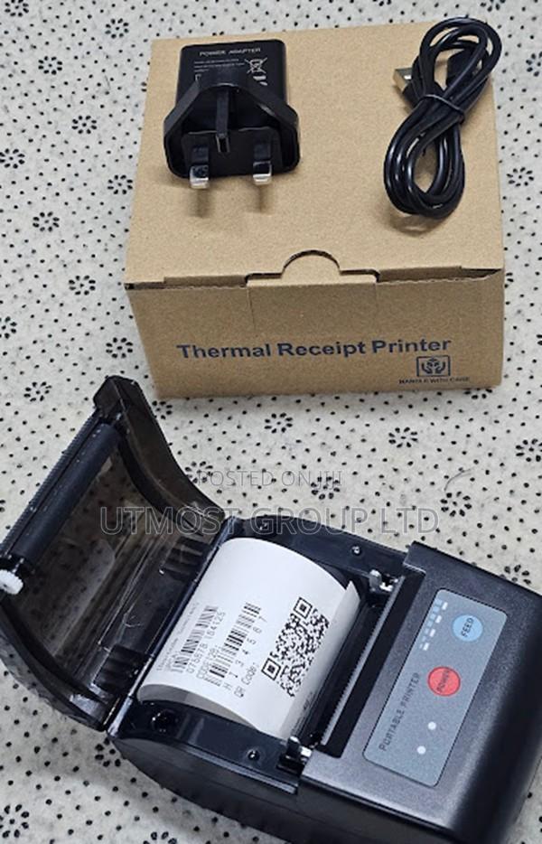 Rd P58e Portable 58mm Billing Printer - main view