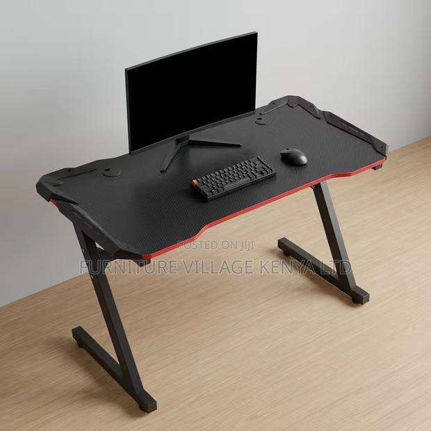 Office Desk; 120cm Home Office Gaming Table Without Lighting - thumbnail 3