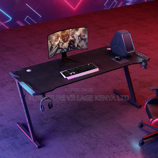 Office Desk; 120cm Home Office Gaming Table Without Lighting - thumbnail 4