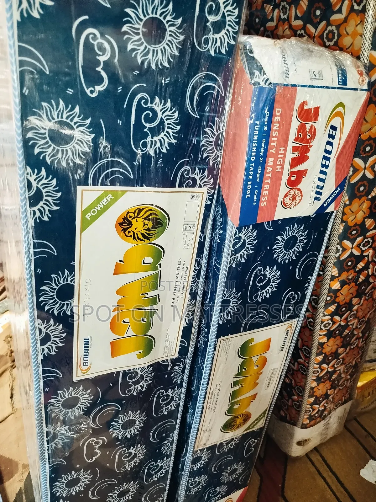 Now Available! Bobmil 6x6x10 High Density Mattresses. Free Delivery!!!