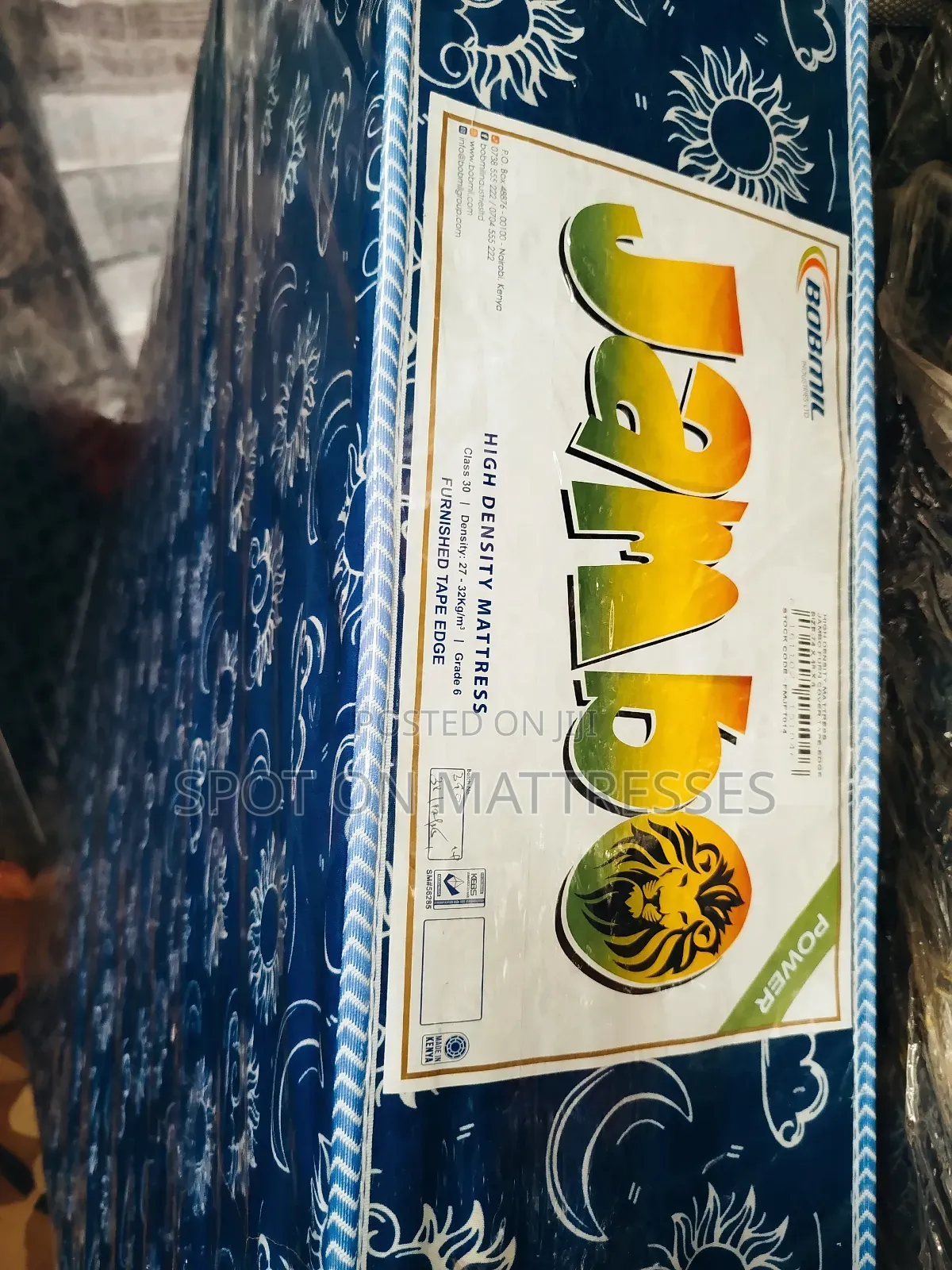 4x6x8 Bobmil Grade 6 High Density Mattresses + Free Home Delivery!!!
