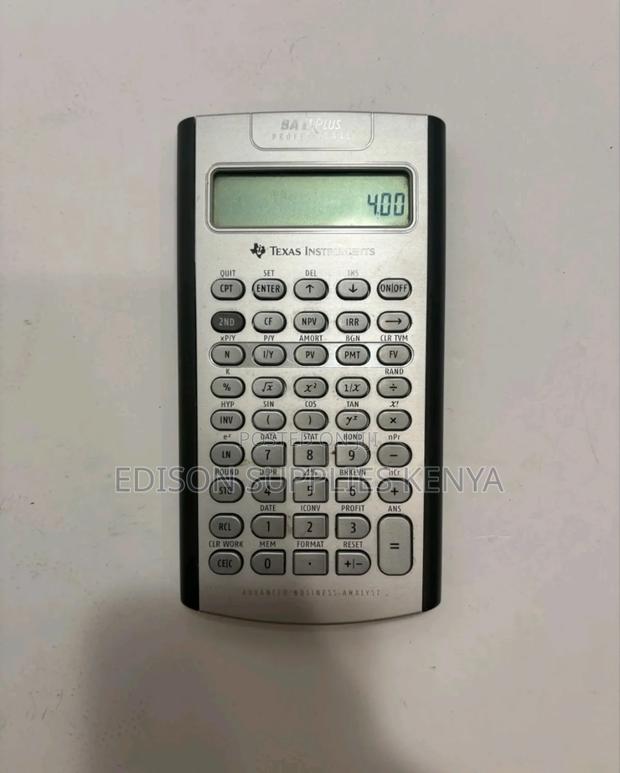 Texas Instruments Ba 2 Ii Plus Professional Calculator Used Good - thumbnail 3