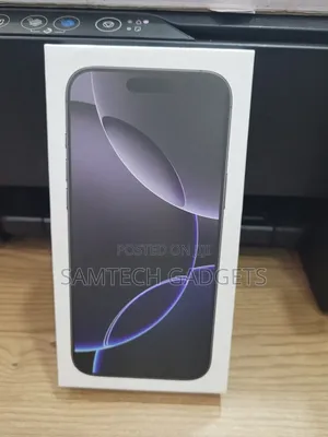 New Apple iPhone 16 Pro Max 256 GB Black