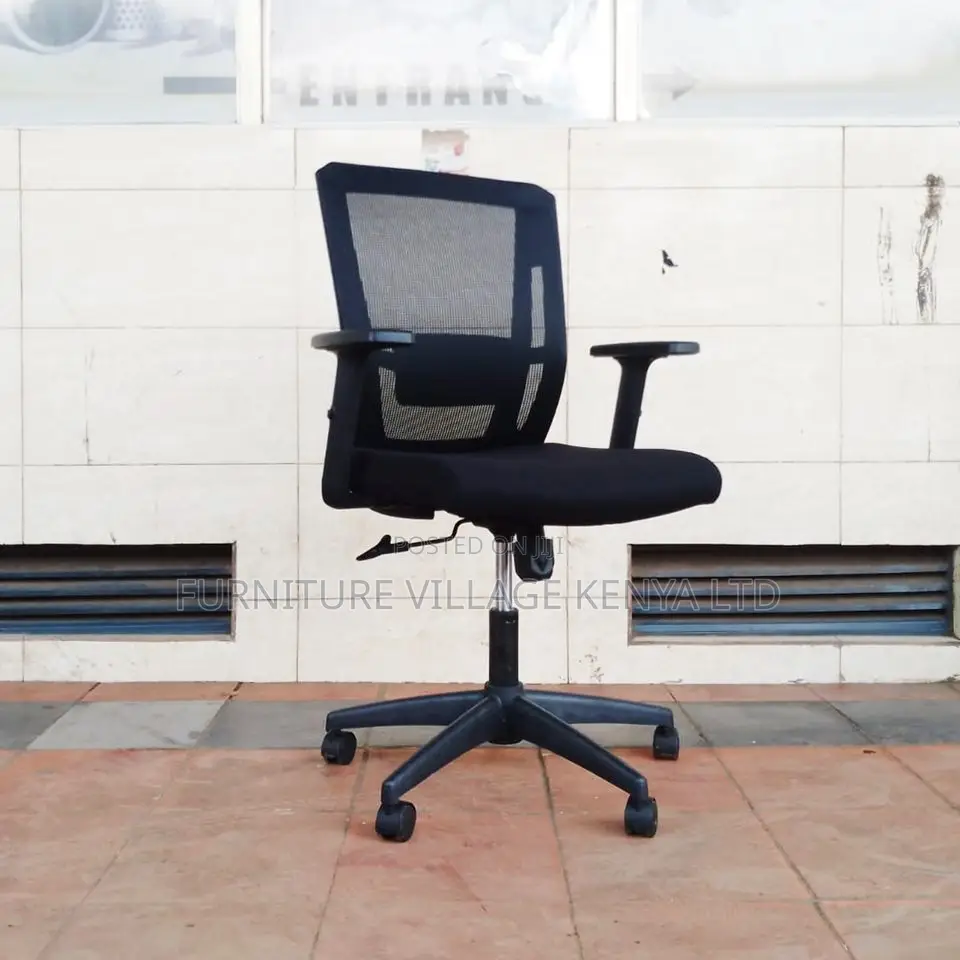 Office Chair; Mid-back Orthopedic Office Seat